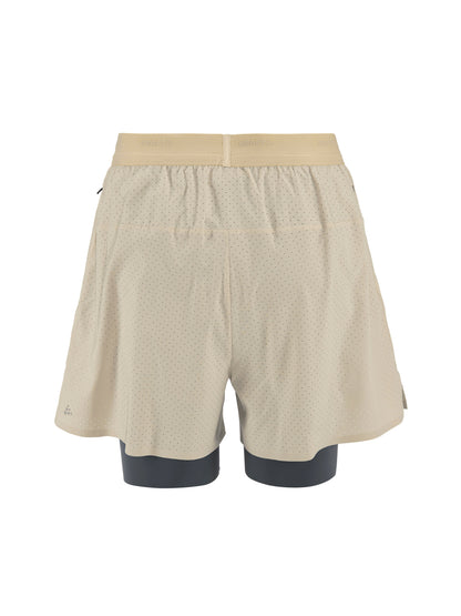 Men's Hypervent 2-In-1 Shorts - Plaster Men's Tops, T's, and Tanks Craft Sportswear NA