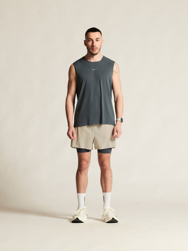 Men's Hypervent 2-In-1 Shorts - Plaster