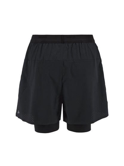 Men's Hypervent 2-In-1 Shorts - Black Men's Tops, T's, and Tanks Craft Sportswear NA