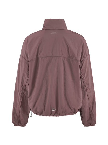 Women's Hypervent Oversized Wind Jacket - Flint Women's Jackets and Vests Craft Sportswear NA