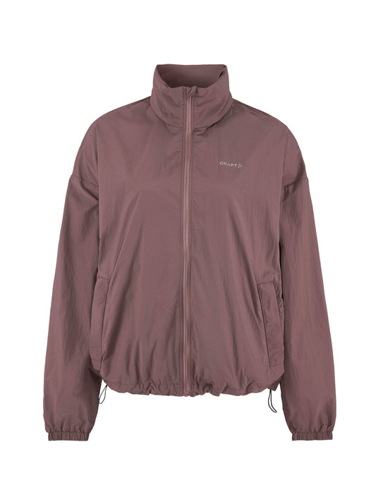 Women's Hypervent Oversized Wind Jacket - Flint Women's Jackets and Vests Craft Sportswear NA