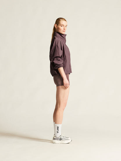 Women's Hypervent Oversized Wind Jacket - Flint Women's Jackets and Vests Craft Sportswear NA