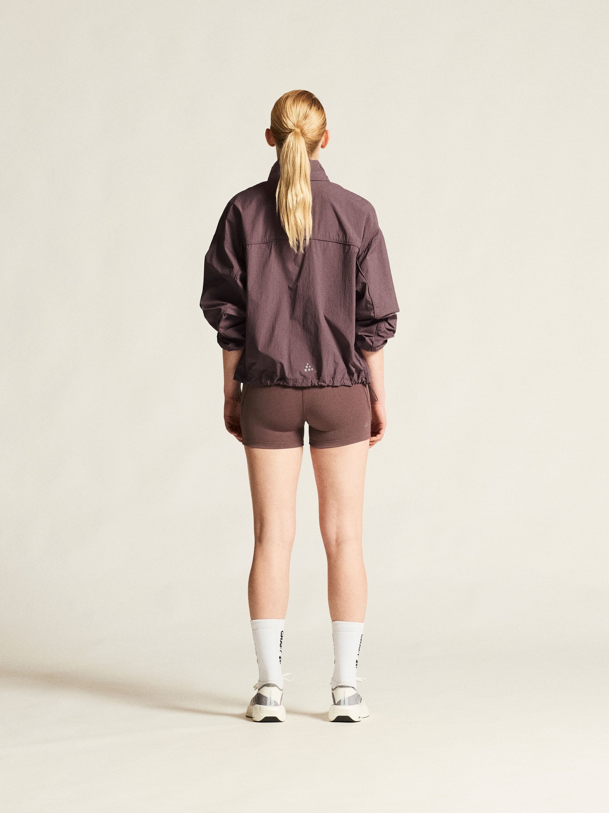 Women's Hypervent Oversized Wind Jacket - Flint Women's Jackets and Vests Craft Sportswear NA