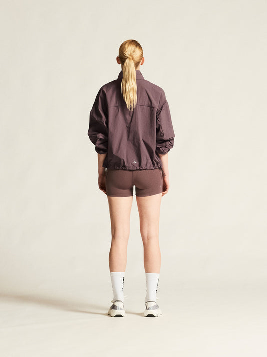 Women's Hypervent Oversized Wind Jacket - Flint Women's Jackets and Vests Craft Sportswear NA