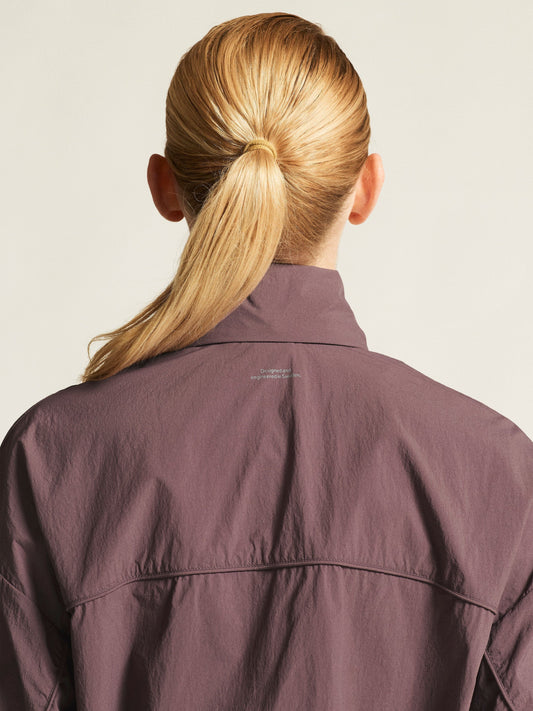 Women's Hypervent Oversized Wind Jacket - Flint Women's Jackets and Vests Craft Sportswear NA