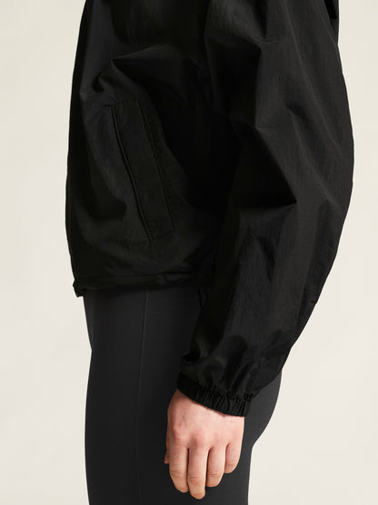Women's Hypervent Oversized Wind Jacket - Black Women's Jackets and Vests Craft Sportswear NA