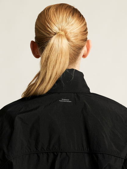 Women's Hypervent Oversized Wind Jacket - Black Women's Jackets and Vests Craft Sportswear NA