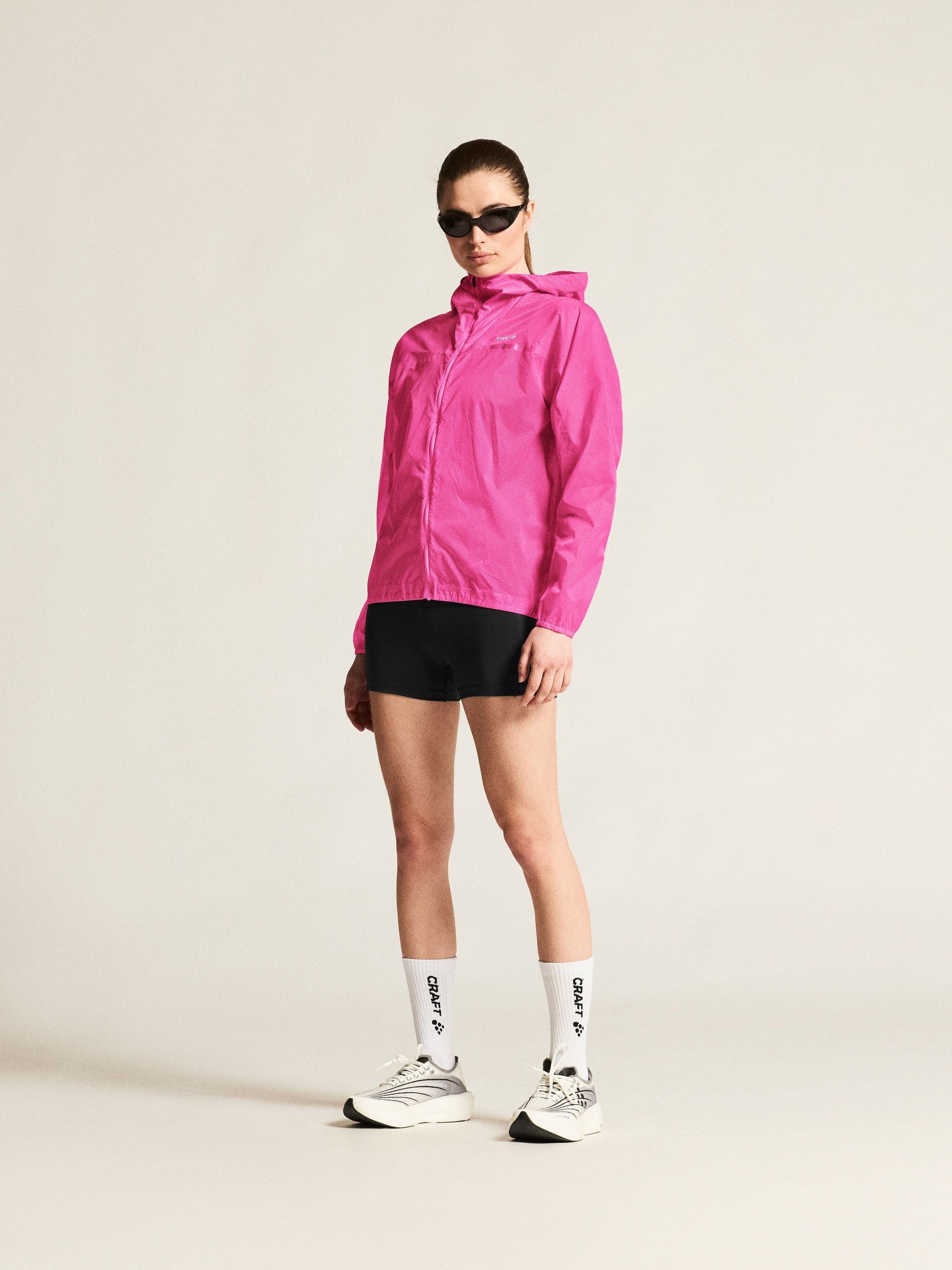 Women's Hypervent Light Wind Jacket - Magenta Women's Jackets and Vests Craft Sportswear NA