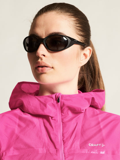 Women's Hypervent Light Wind Jacket - Magenta Women's Jackets and Vests Craft Sportswear NA