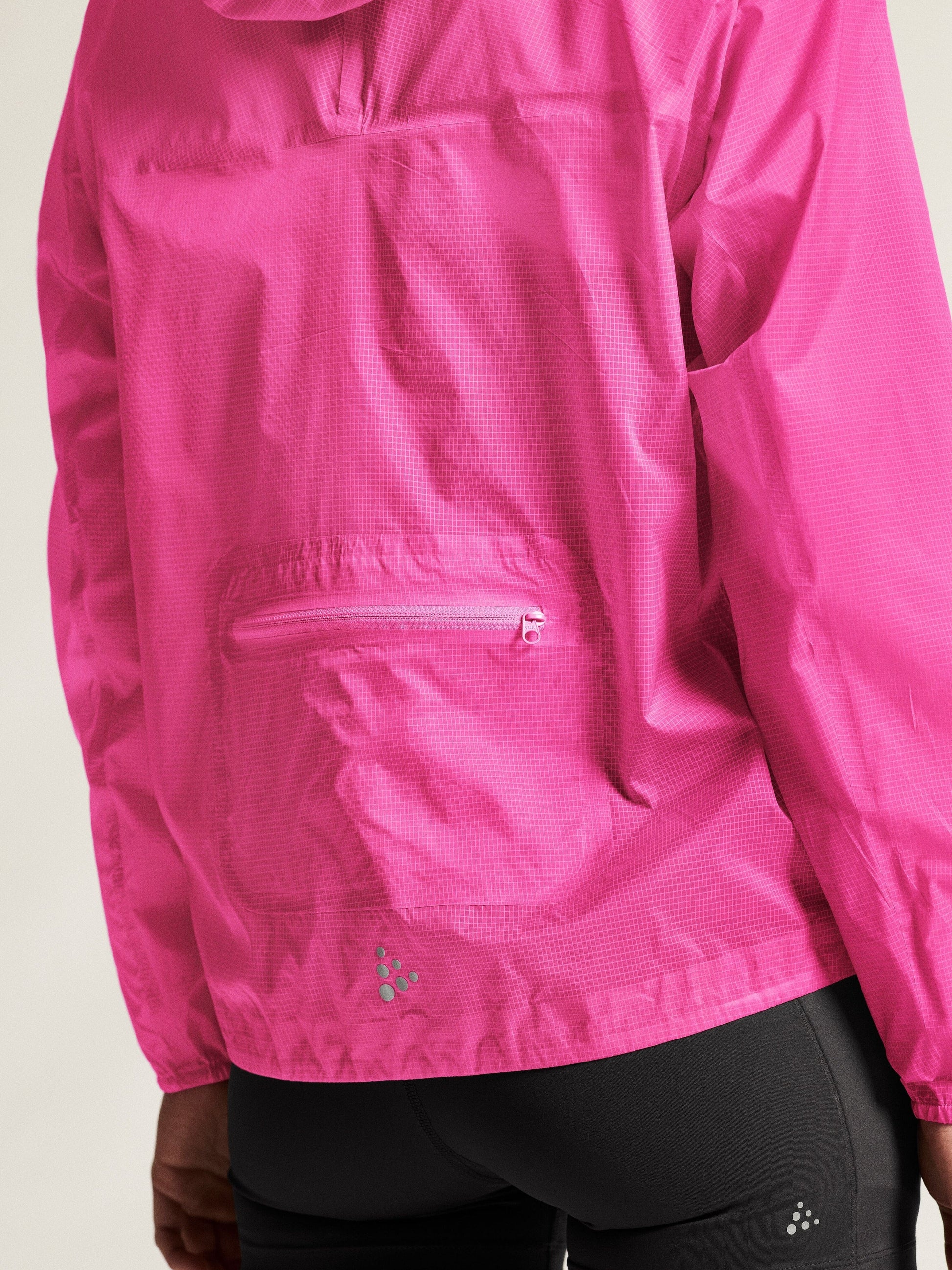 Women's Hypervent Light Wind Jacket - Magenta Women's Jackets and Vests Craft Sportswear NA