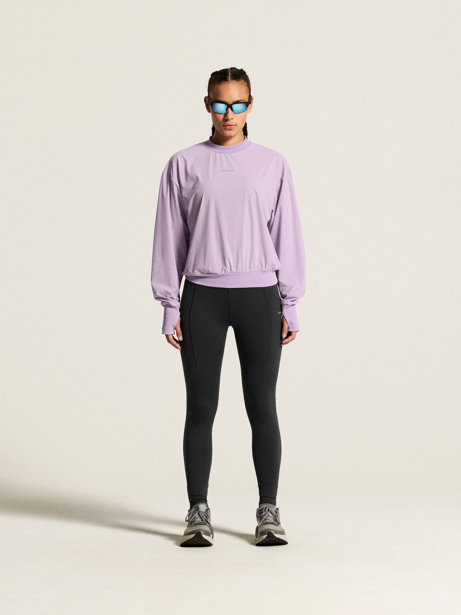 Women's Hypervent Wind Top - Lilac Craft Sportswear NA