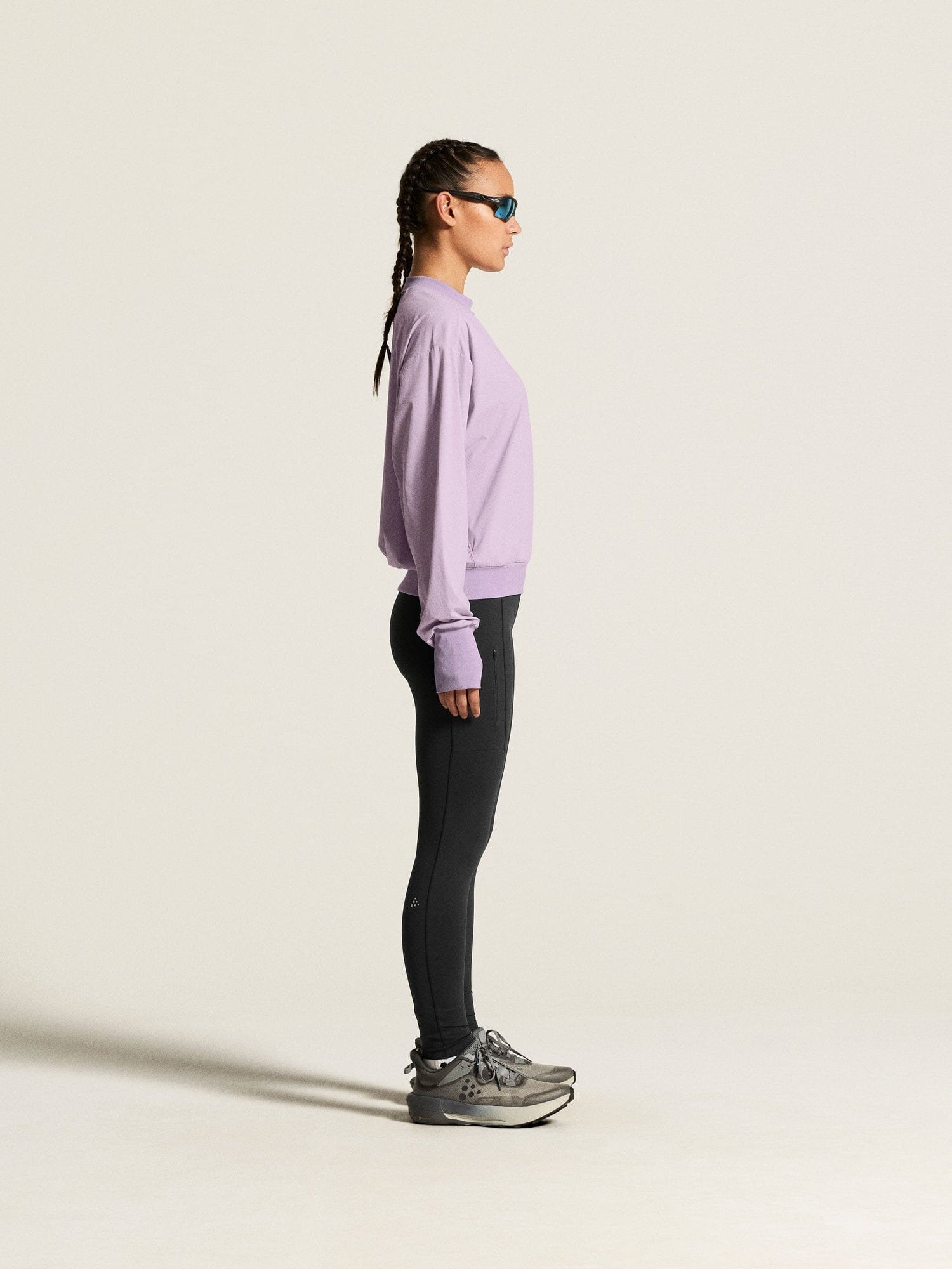 Women's Hypervent Wind Top - Lilac Craft Sportswear NA