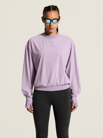 Women's Hypervent Wind Top - Lilac Craft Sportswear NA