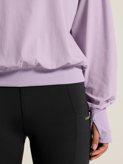 Women's Hypervent Wind Top - Lilac Craft Sportswear NA