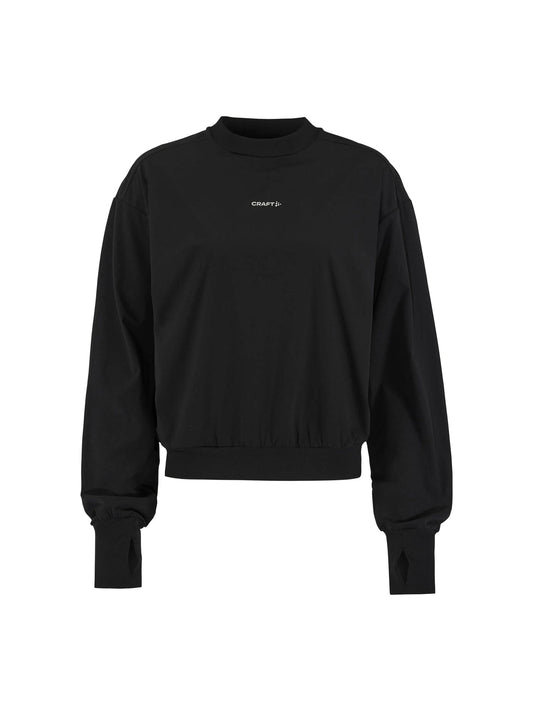 Women's Hypervent Wind Top - Black Craft Sportswear NA