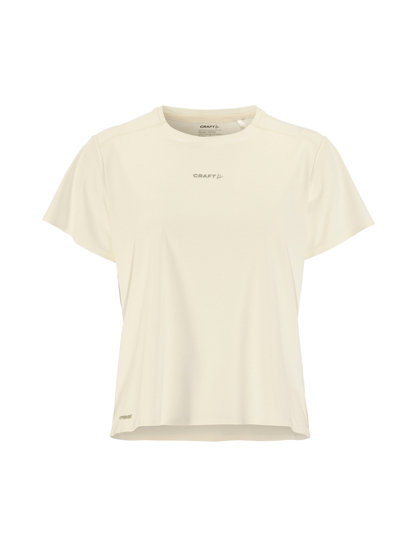 Women's Hypervent Tee - Tofu Women's Tops, T's, and Tanks Craft Sportswear NA