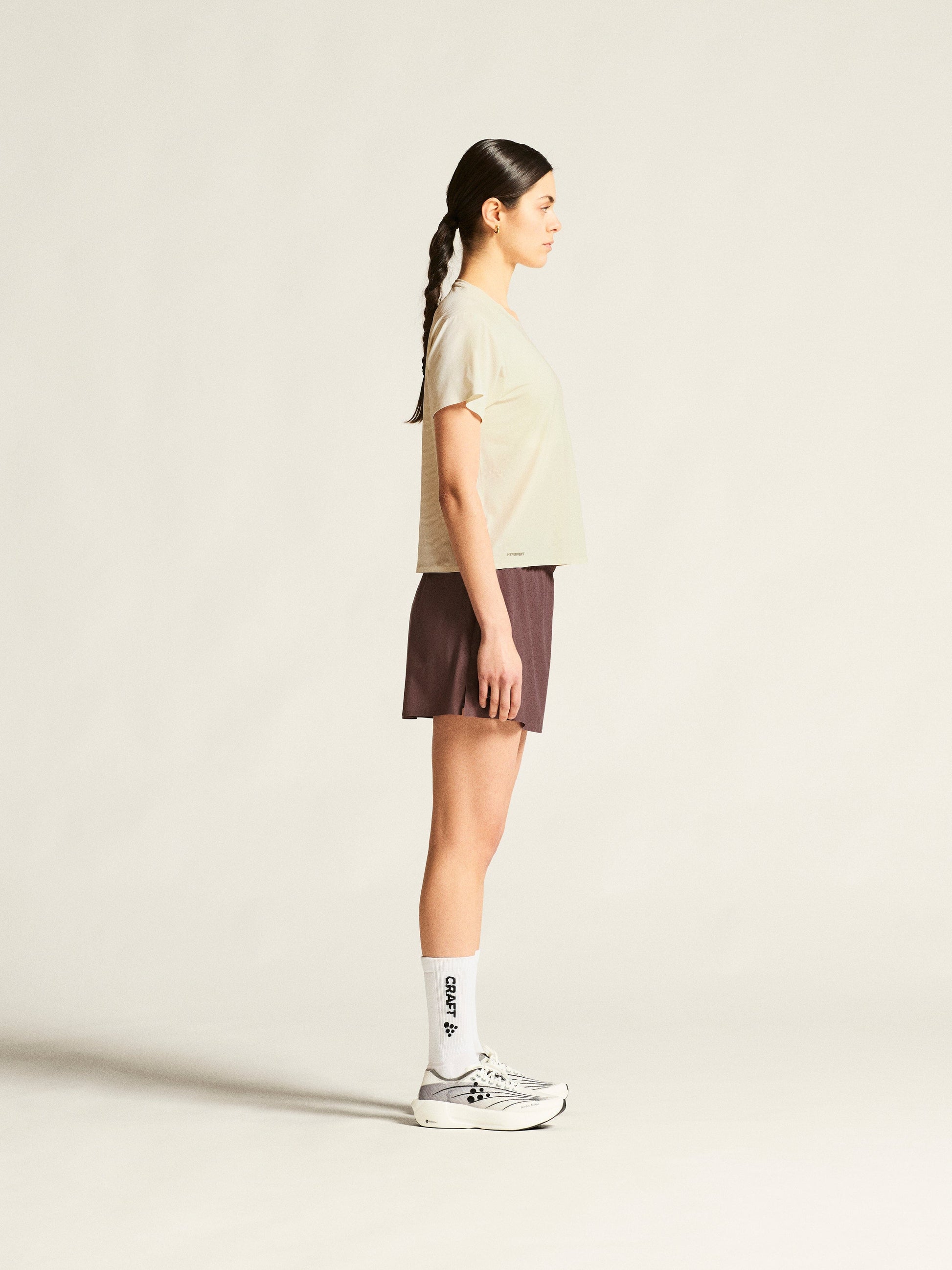 Women's Hypervent Tee - Tofu Women's Tops, T's, and Tanks Craft Sportswear NA