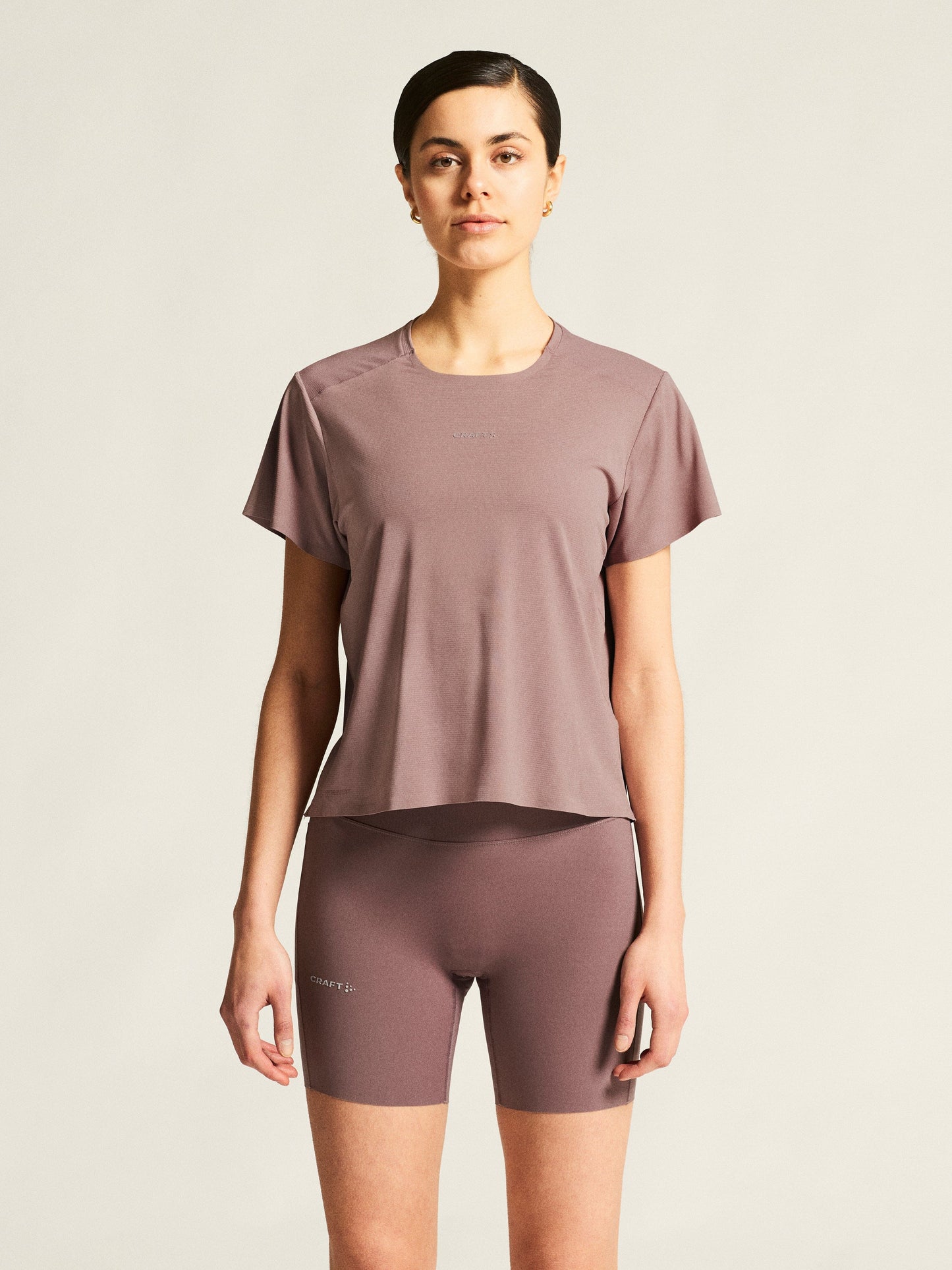 Women's Hypervent Tee - Potpurri Women's Tops, T's, and Tanks Craft Sportswear NA