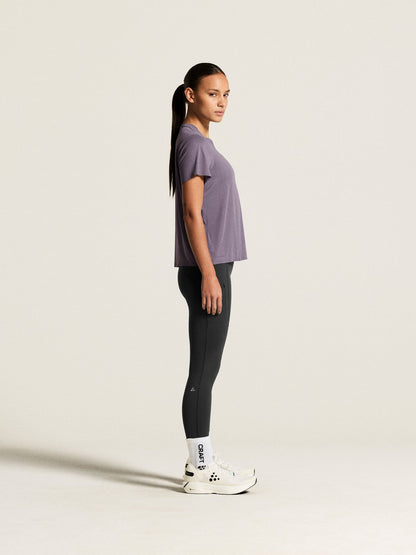 Women's Hypervent Running Tee - Cadet Craft Sportswear NA