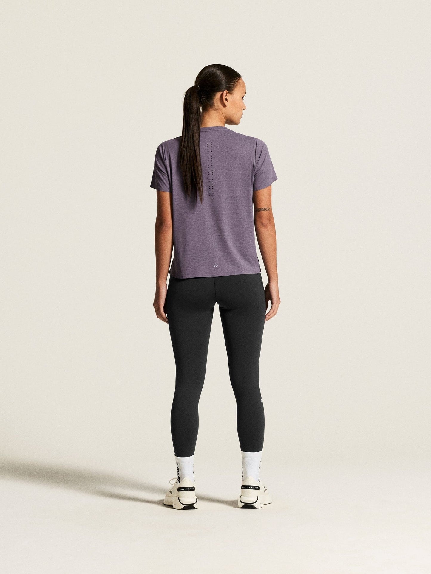 Women's Hypervent Running Tee - Cadet Craft Sportswear NA