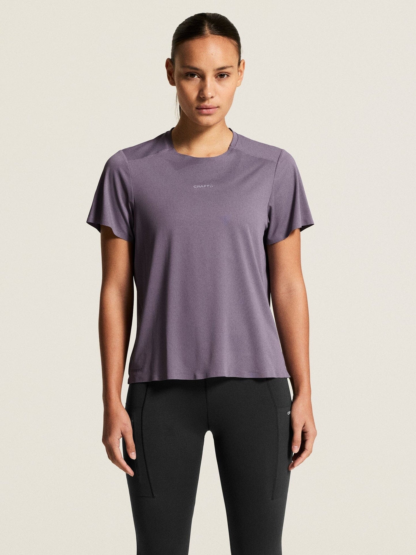 Women's Hypervent Running Tee - Cadet Craft Sportswear NA