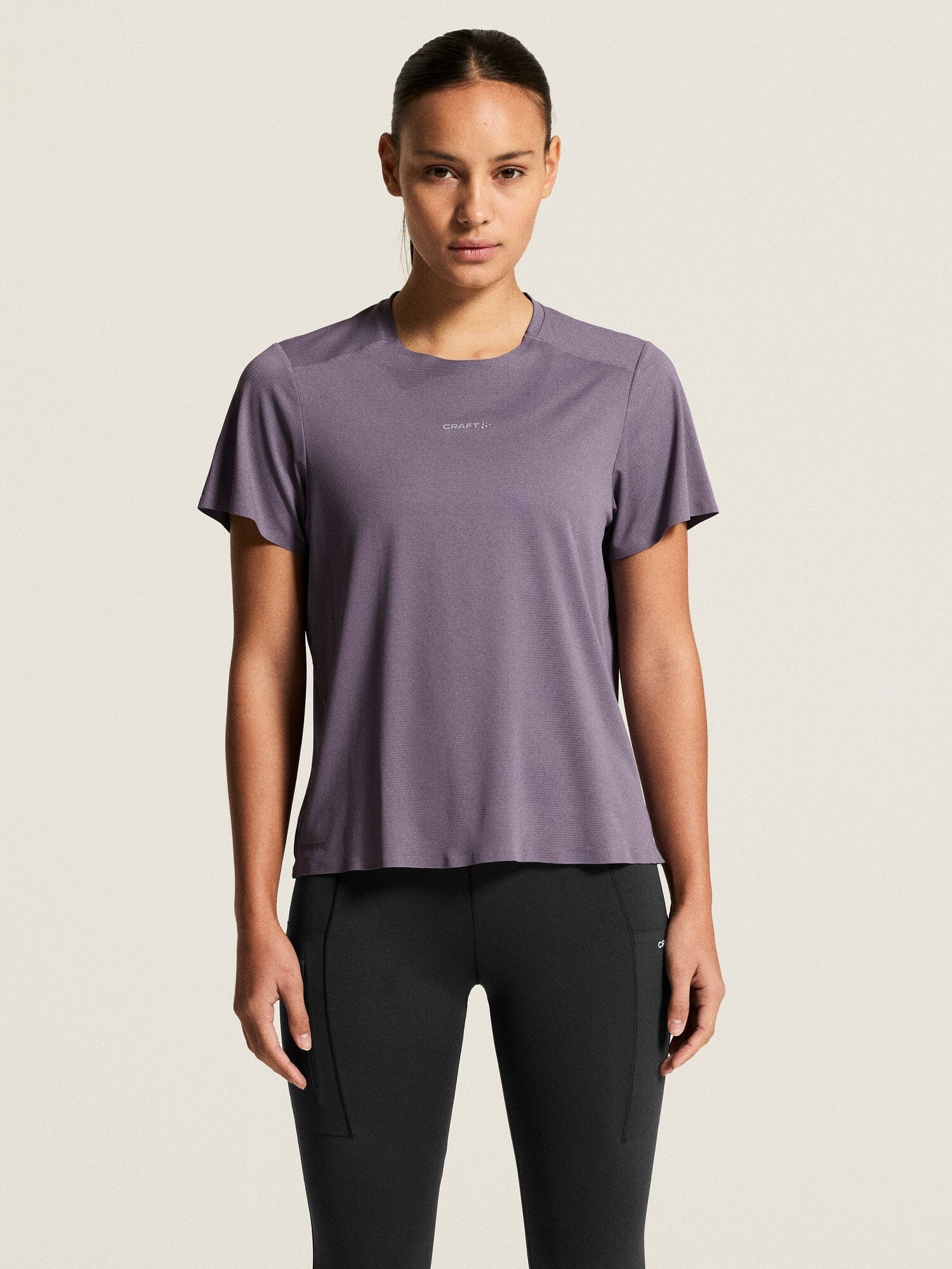 Women's Hypervent Running Tee - Cadet Craft Sportswear NA