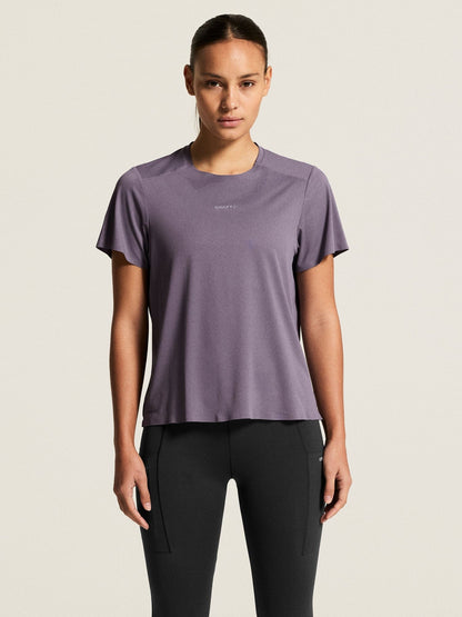 Women's Hypervent Running Tee - Cadet Craft Sportswear NA