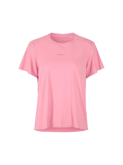 Women's Hypervent Tee - Begonia Pink Women's Tops, T's, and Tanks Craft Sportswear NA