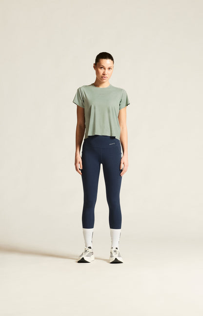 Women's Hypervent Running Tee - Pigeon Women's Tops, T's, and Tanks Craft Sportswear NA