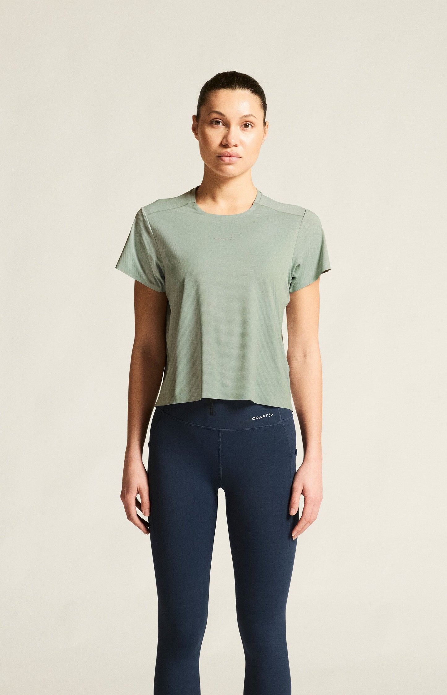 Women's Hypervent Running Tee - Pigeon Women's Tops, T's, and Tanks Craft Sportswear NA