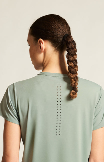 Women's Hypervent Running Tee - Pigeon Women's Tops, T's, and Tanks Craft Sportswear NA