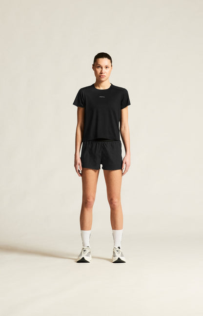 Women's Hypervent Running Tee - Black Women's Tops, T's, and Tanks Craft Sportswear NA