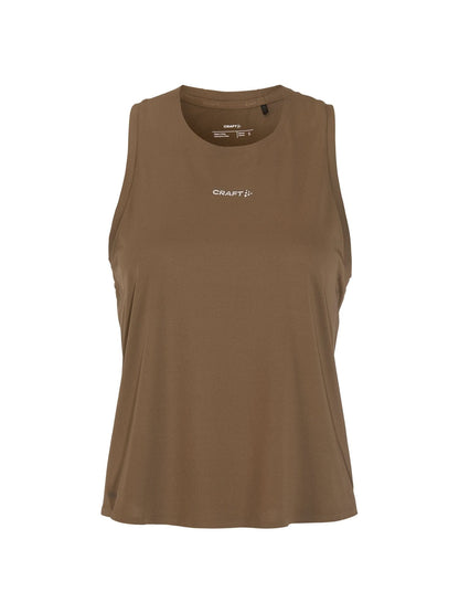 Women's Hypervent Singlet - Mocha Women's Tops, T's, and Tanks Craft Sportswear NA
