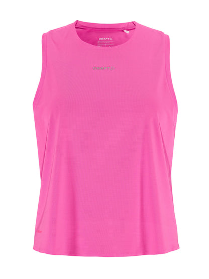 Women's Hypervent Singlet - Magenta Women's Tops, T's, and Tanks Craft Sportswear NA