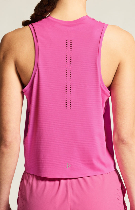 Women's Hypervent Singlet - Magenta Women's Tops, T's, and Tanks Craft Sportswear NA