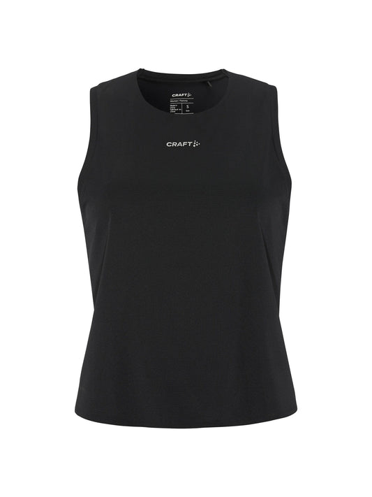 Women's Hypervent Singlet - Black Craft Sportswear NA