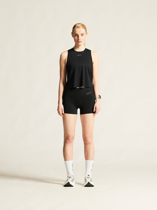 Women's Hypervent Singlet - Black Women's Tops, T's, and Tanks Craft Sportswear NA