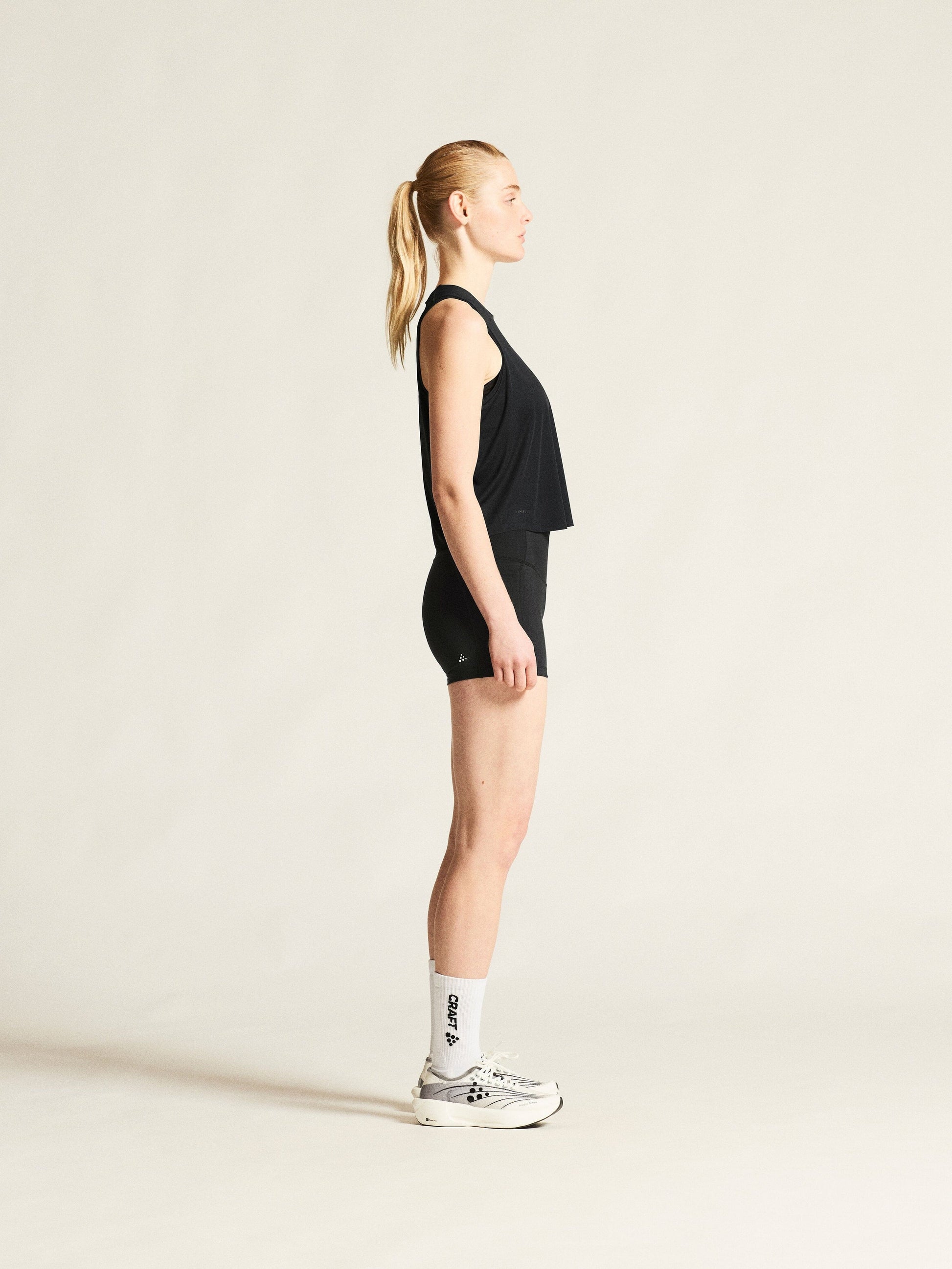 Women's Hypervent Singlet - Black Women's Tops, T's, and Tanks Craft Sportswear NA