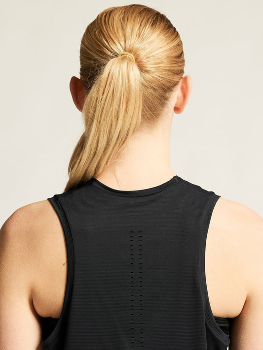 Women's Hypervent Singlet - Black Women's Tops, T's, and Tanks Craft Sportswear NA