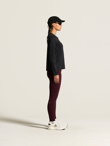 Women's Hypervent Longsleeve - Black Women's Tops, T's, and Tanks Craft Sportswear NA