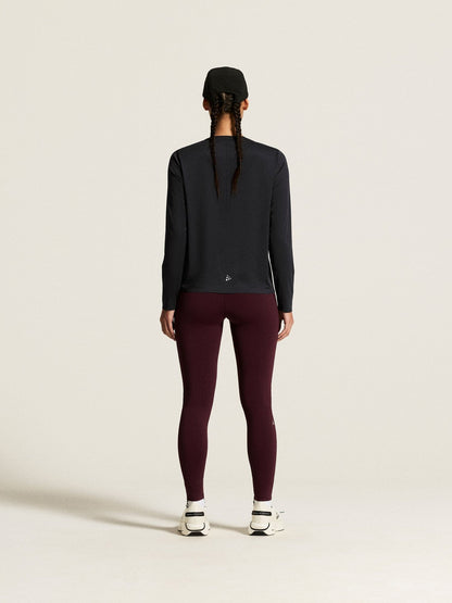 Women's Hypervent Longsleeve - Black Women's Tops, T's, and Tanks Craft Sportswear NA