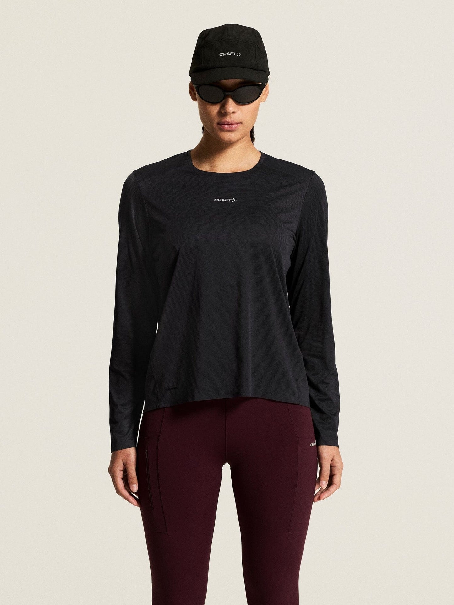 Women's Hypervent Longsleeve - Black Women's Tops, T's, and Tanks Craft Sportswear NA