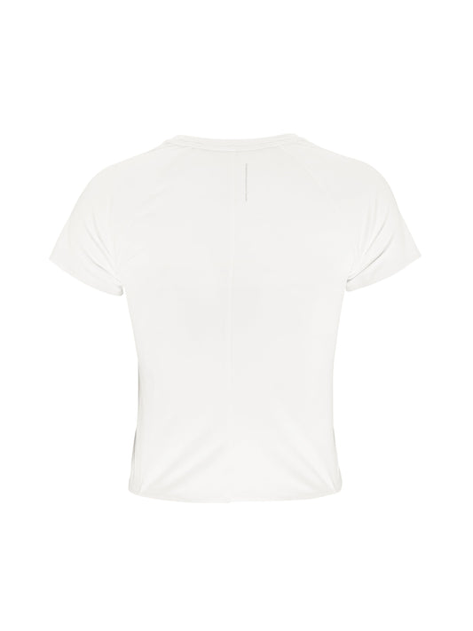 Women's Hypervent Cropped Tee - White Women's Tops, T's, and Tanks Craft Sportswear NA