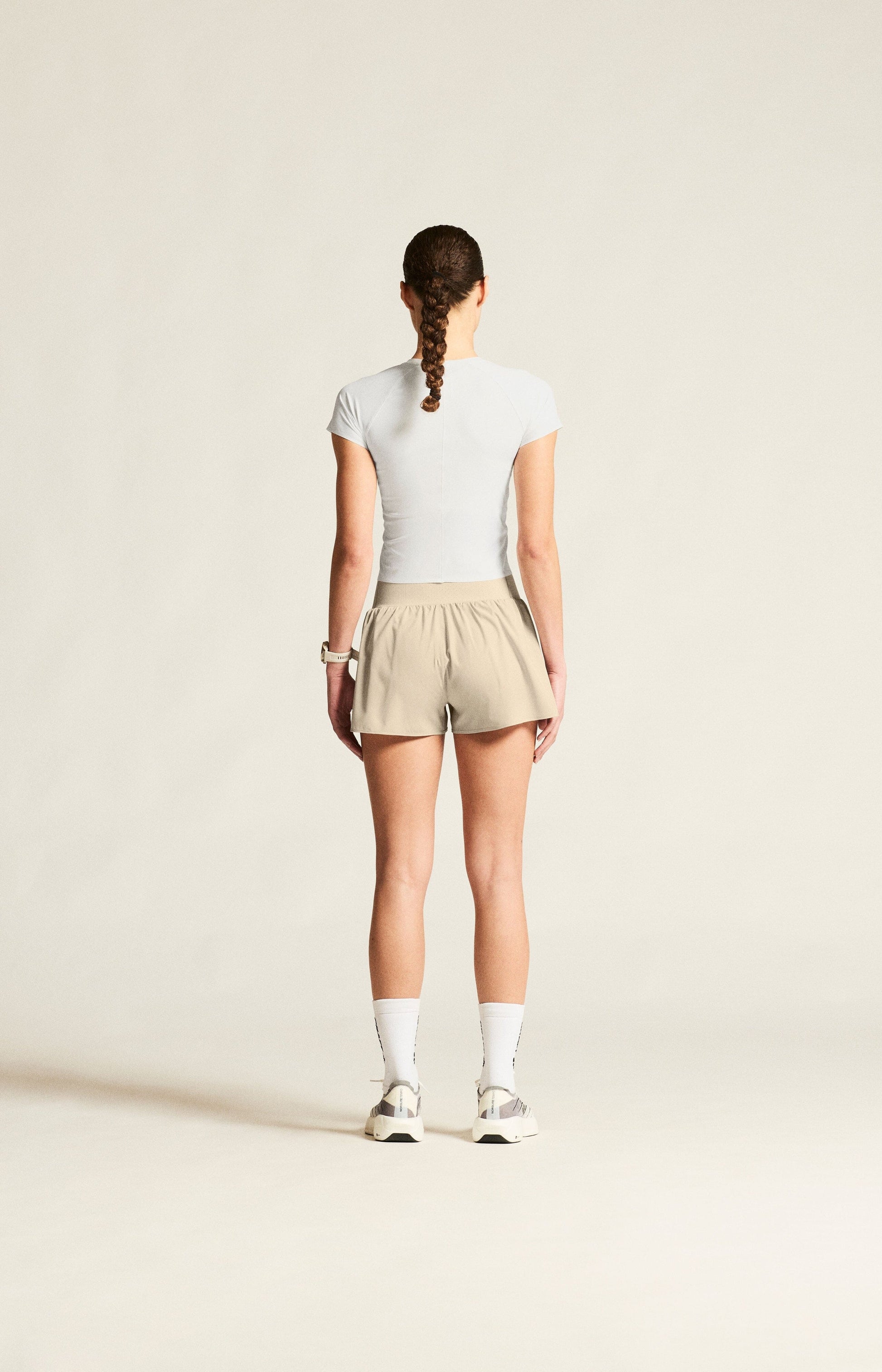 Women's Hypervent Cropped Tee - White Women's Tops, T's, and Tanks Craft Sportswear NA