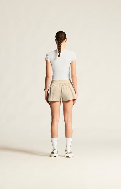 Women's Hypervent Cropped Tee - White Women's Tops, T's, and Tanks Craft Sportswear NA