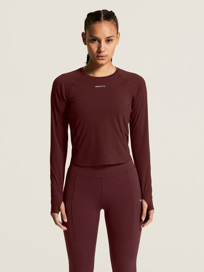 Women's Hypervent Tight Longsleeve - DK Fig Craft Sportswear NA