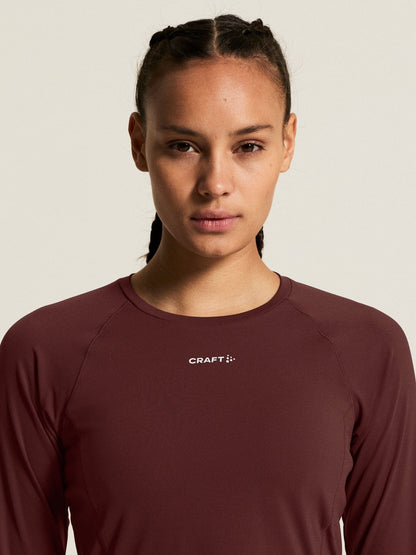 Women's Hypervent Tight Longsleeve - DK Fig Craft Sportswear NA