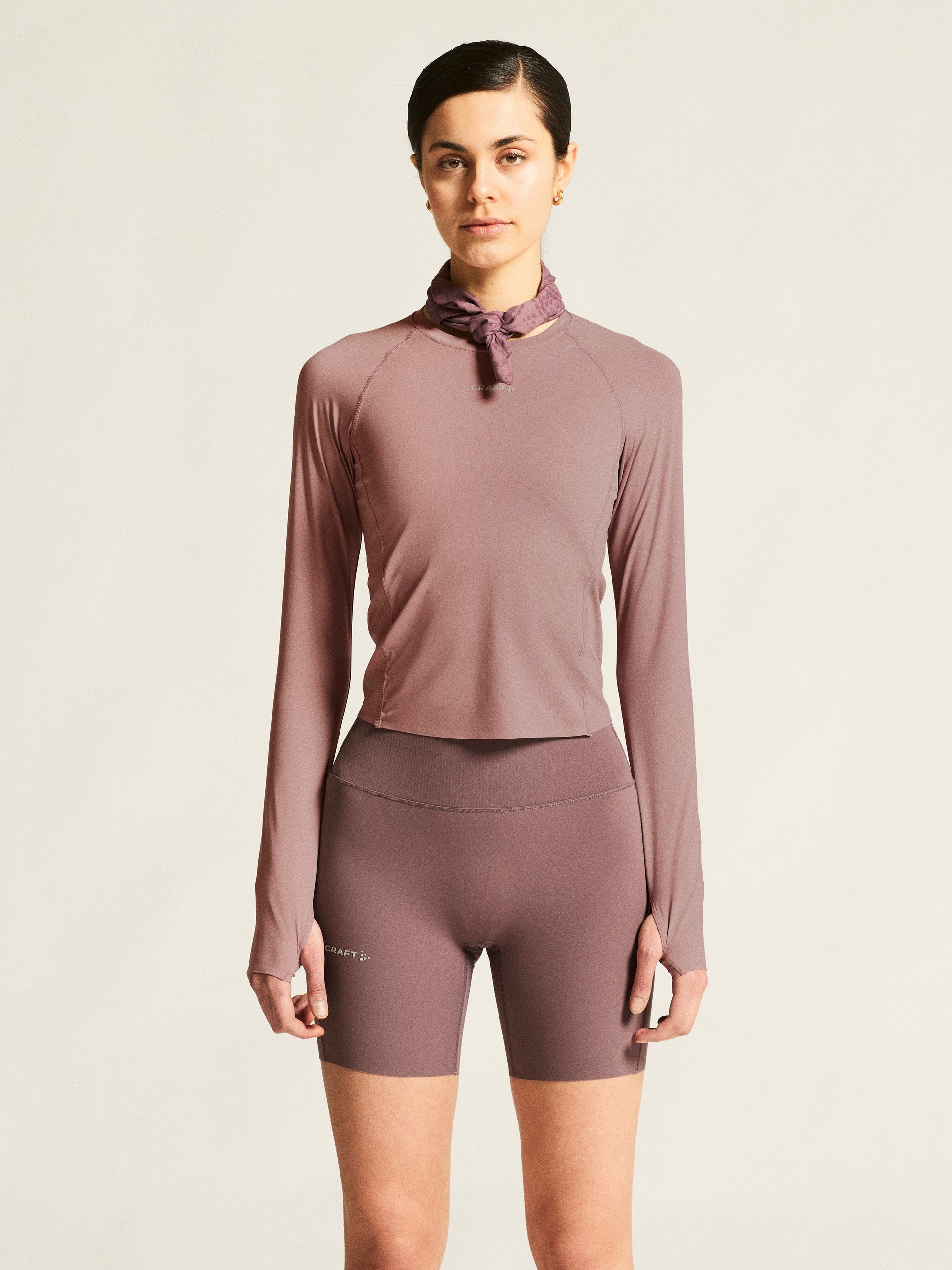 Women's Hypervent Tight Longsleeve - Potpurri Women's Tops, T's, and Tanks Craft Sportswear NA