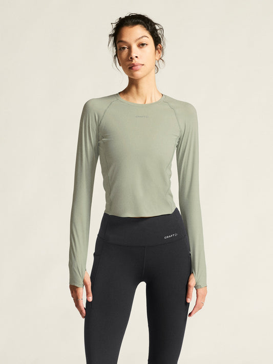 Women's Hypervent Tight Longsleeve - Pigeon Women's Tops, T's, and Tanks Craft Sportswear NA