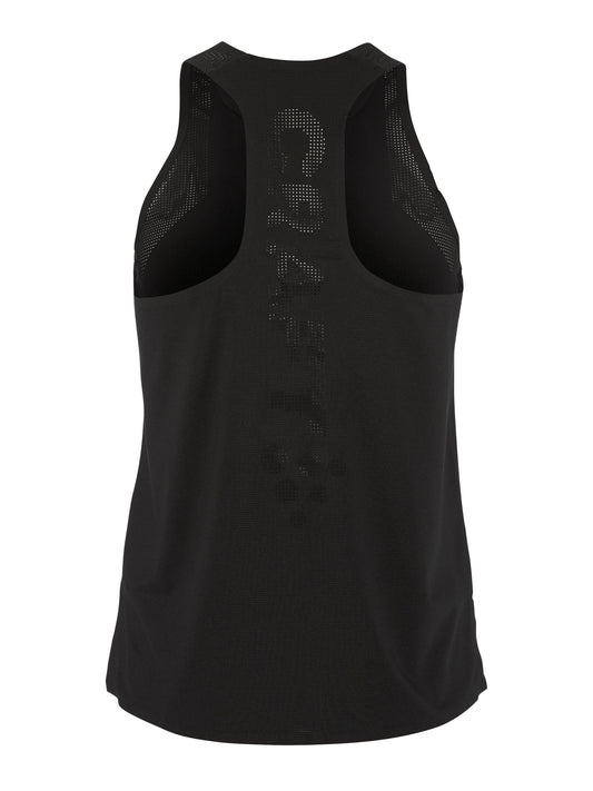Women's Race Day Singlet 2 - Black Women's Tops, T's, and Tanks Craft Sportswear NA